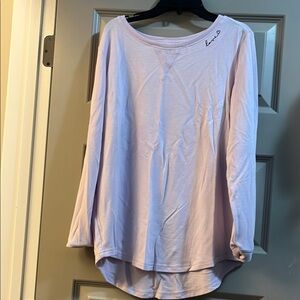 Rachel Zoe Pink Long Sleeve Relaxed Blouse